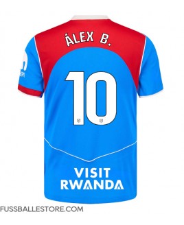 Günstige Atletico Madrid Alex Baena #10 3rd trikot 2025-26 Kurzarm